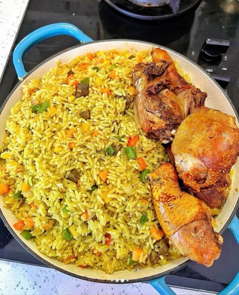 Riz creole au poulet