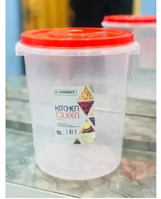 Storage Container Bucket With Lid/ Storage Container For Rice, Flour, Cereals /5/8/10/16/25 Litters Storage Container For Kitchen(Multipurpose Storage Container)