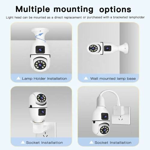 Caméra de surveillance LED WiFi