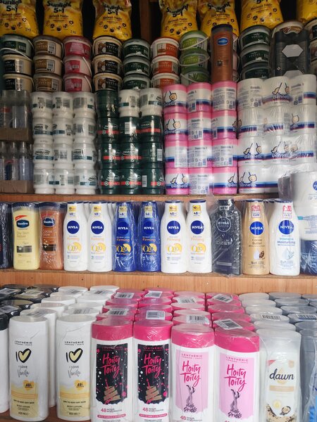 All types of lotions