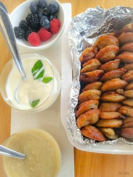 Gnomi , bouillie ,yaourt