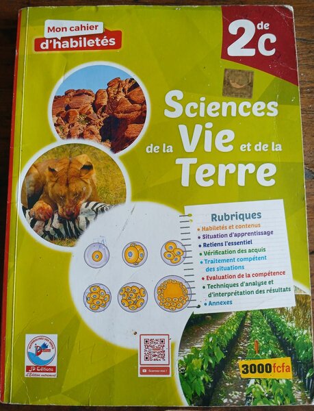 Livre 2e Sciences Vie Terre