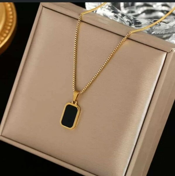 Collier unisexe plaqué