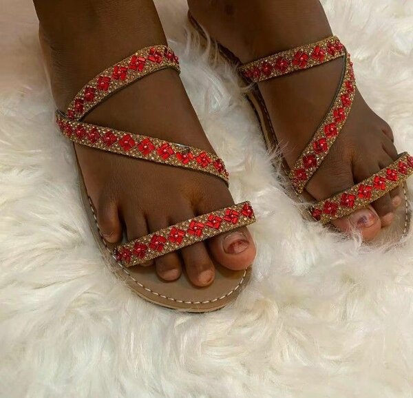 Sandales Chic Bohème Strass