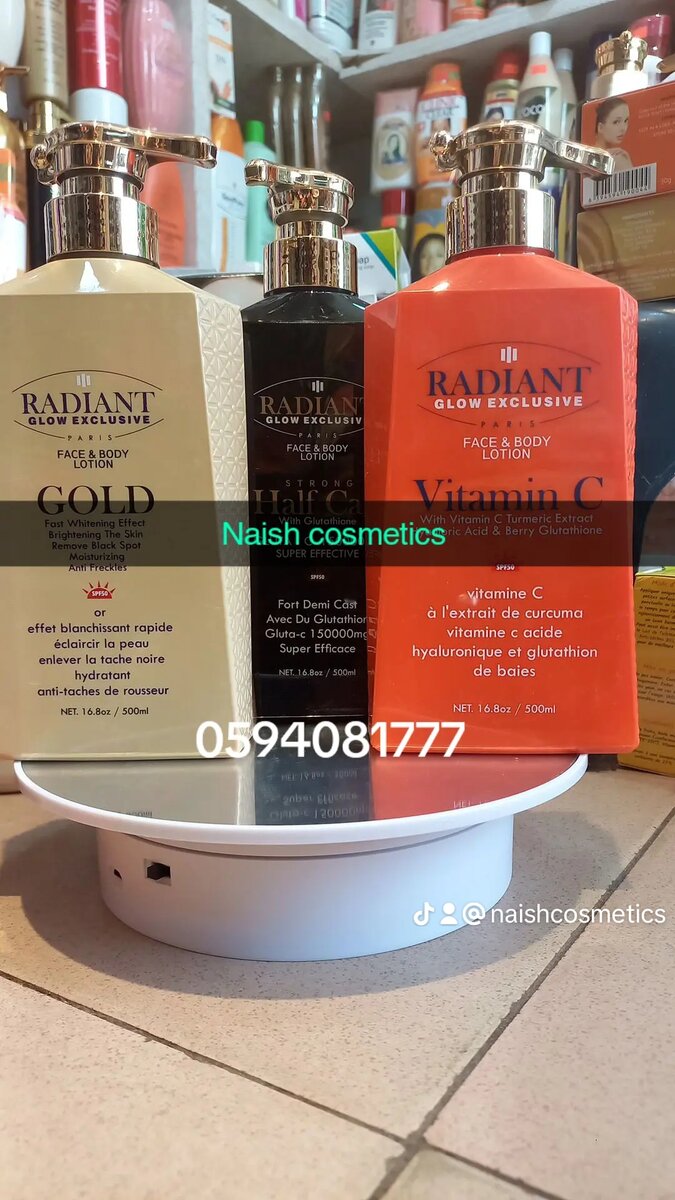 Radiant glow exclusive lotion