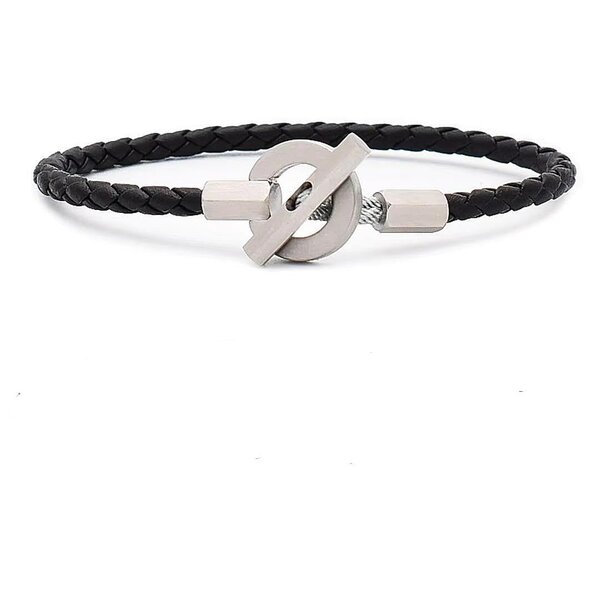 Bracelet SAPIO en cuir  tressé