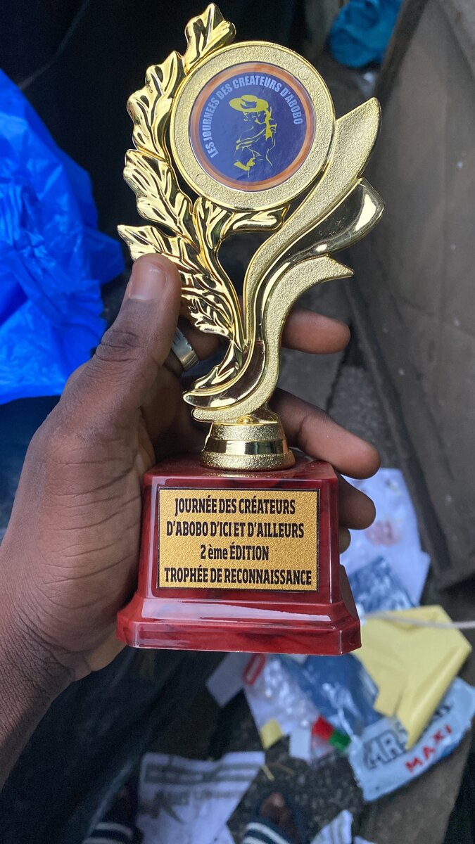 Impression sur trophée