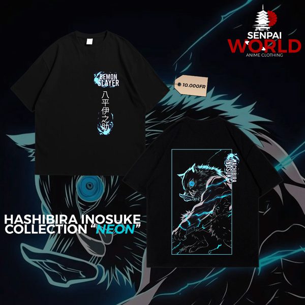 T-shirt Néon Hashibira Inosuke