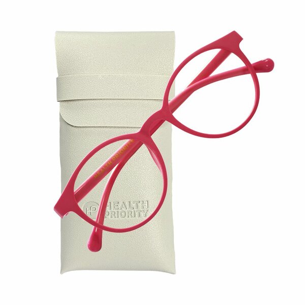 Детские высокотехнологичные очки(черные и розовые дужки)