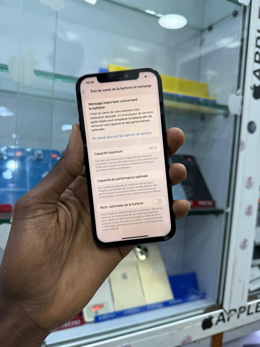 12 simple 64go batterie 69%