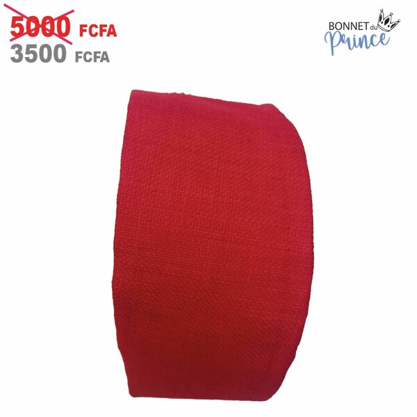 Bonnet rouge élégante