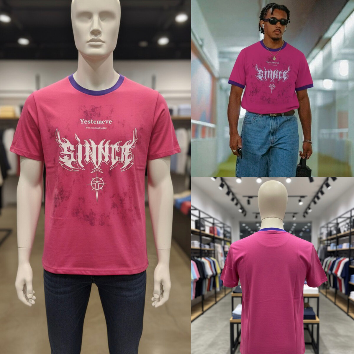 T-shirt graphique "SINNER"