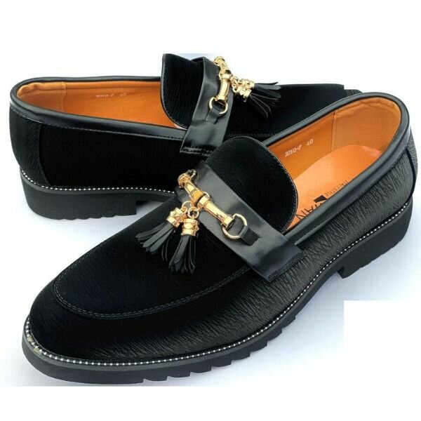 Men Leather Loafer Slip-on Formal Shoe