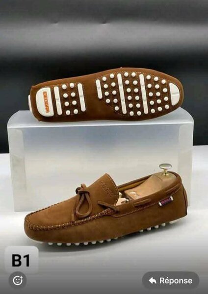 Mocassins en cuir homme élégants