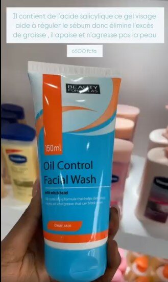 Oil Control Facial Wash