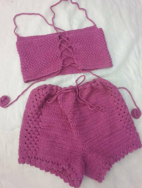 Ensemble crochet femme tendance