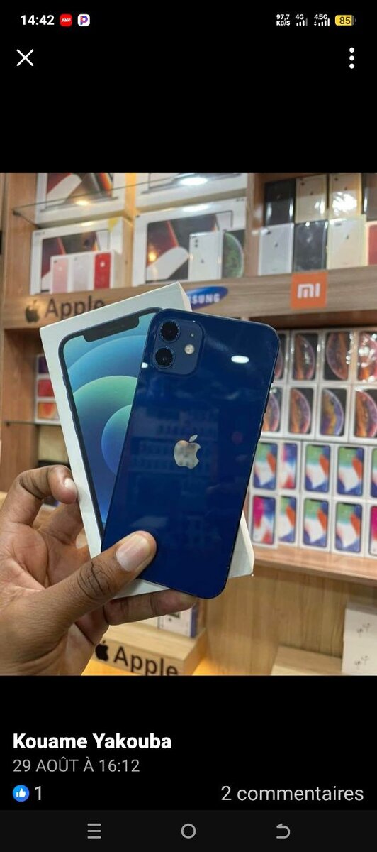iPhone 12 Bleu 64GB