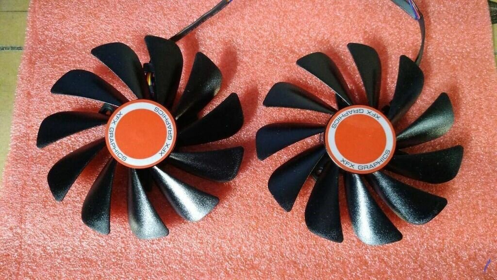 Кулера на видеокарту: XFXRX 580 4G RX 580 8G