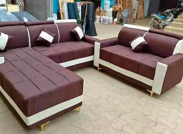 Canapé d'angle moderne confortable