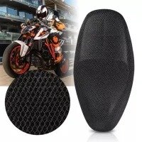 XXL Motorcycle Seat Heat Mesh Net Cover Sunscreen Cool Cushion Protector Sun Block Heat Insulation Mesh Pad Size XL