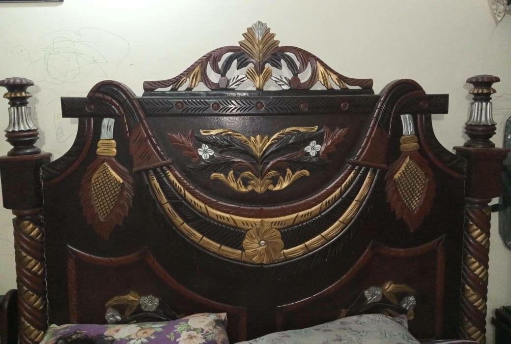 Wooden Bed