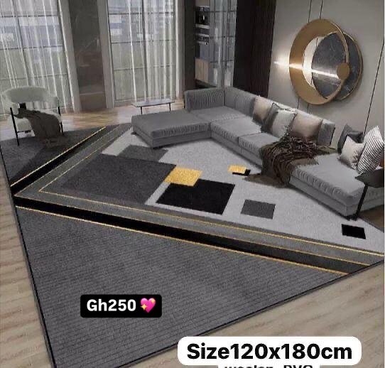 Beautiful and cozy patterned carpet