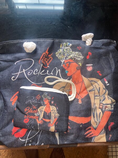 Sac en toile avec pochette