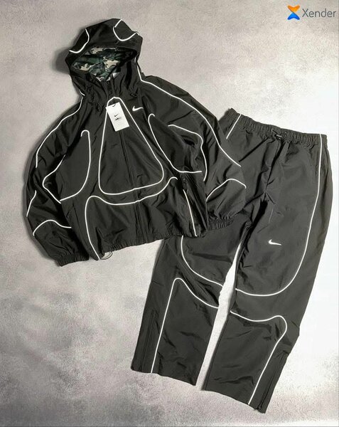 Veste et pantalon de sport réfléchissants