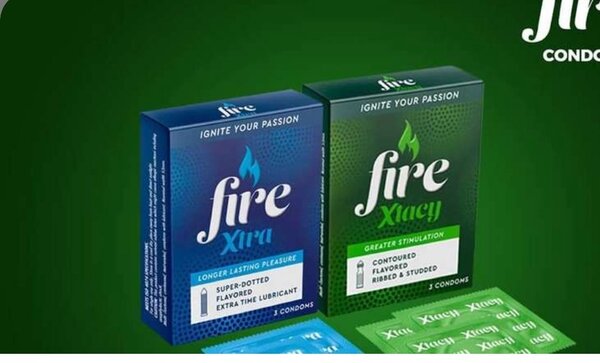 Flames Extra Condoms X3