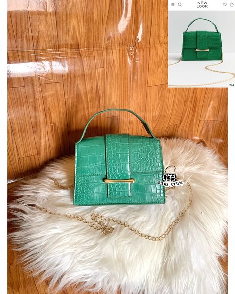 New Look Small Green Bag