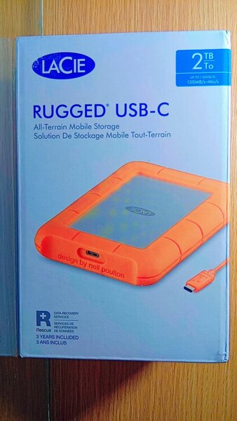 LaCie Disque Dur Extérieur 2TB