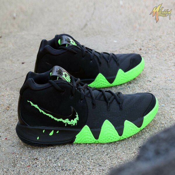 BASKETBALL KYRIE 4 BLACK GREEN