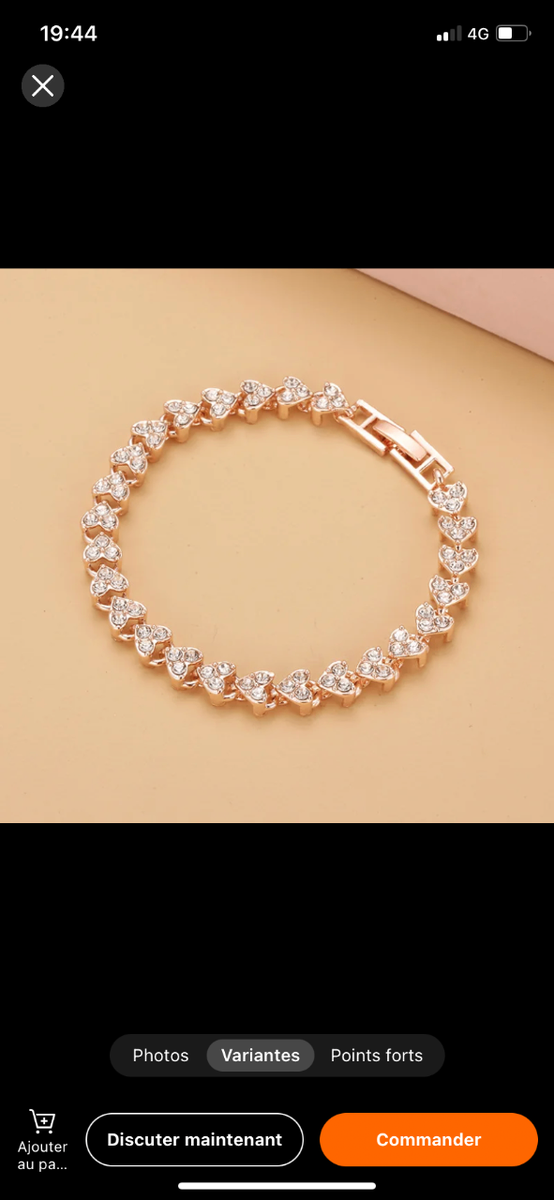 Bracelet brillants