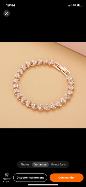 Bracelet brillants