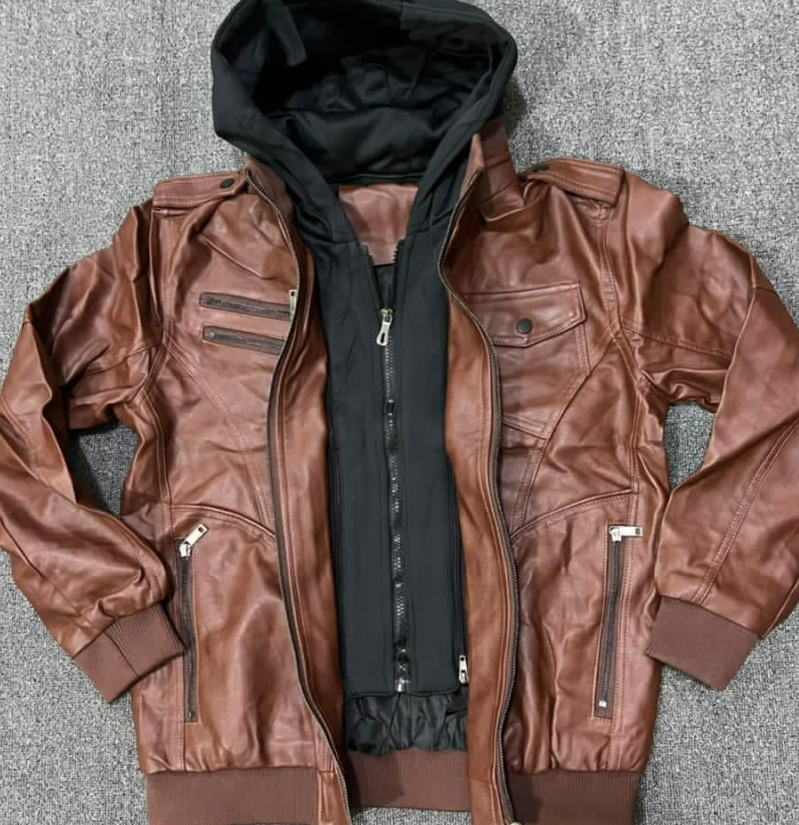 Leather garments to solidify classy smart casual wear 