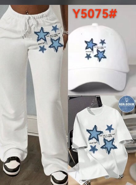 Tenue décontractée étoilée