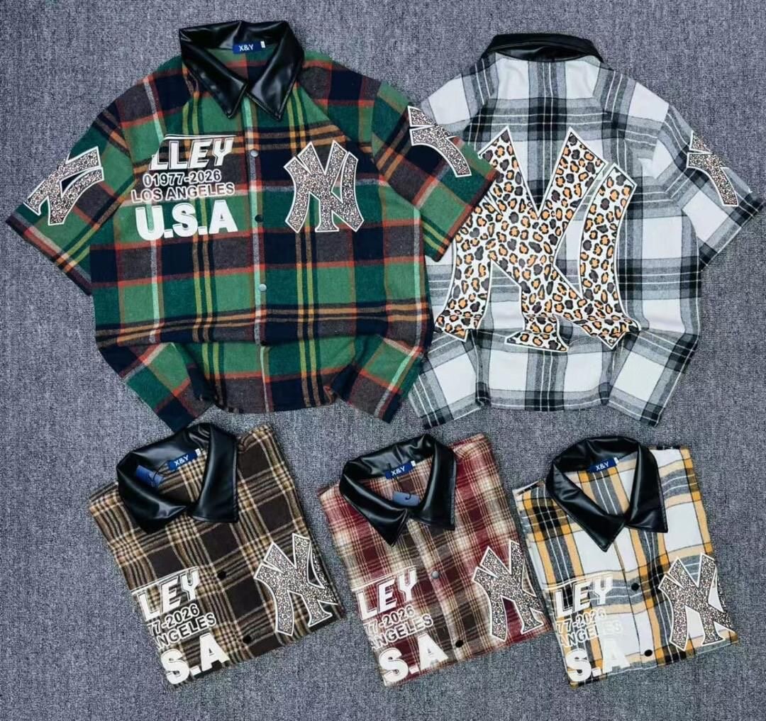 Chemise à carreaux tendance