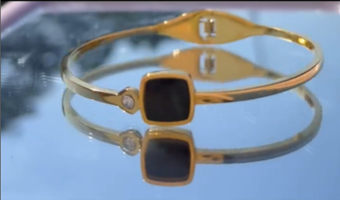 women's bracelet gold plated