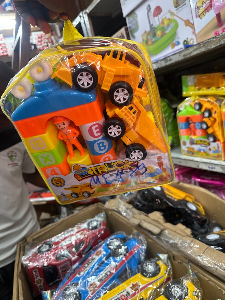 Jeu de construction camion