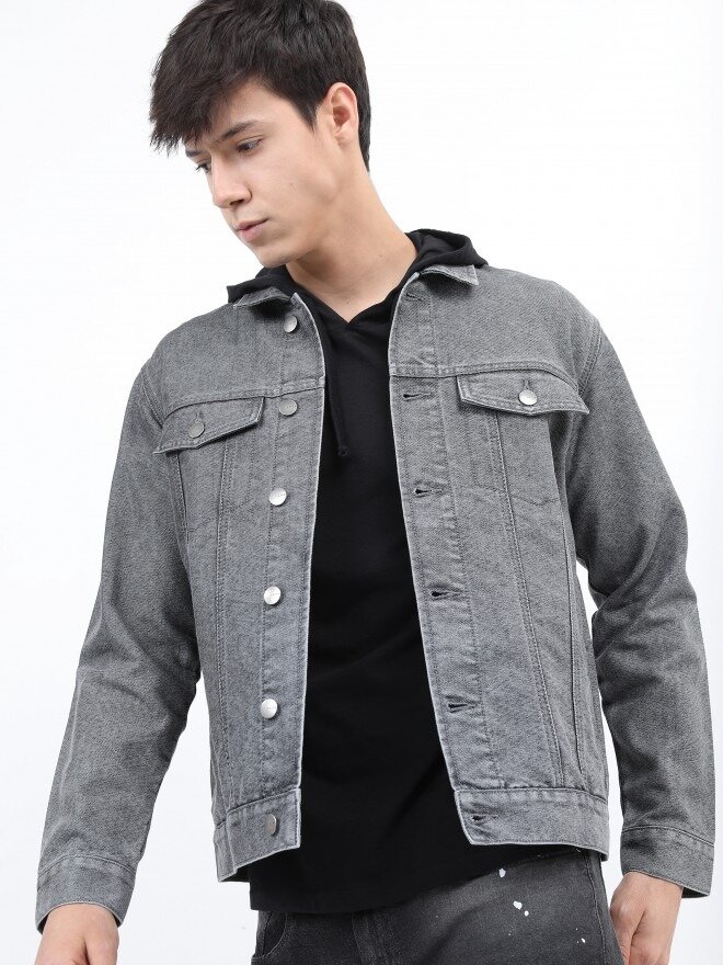 Gray Denim jacket