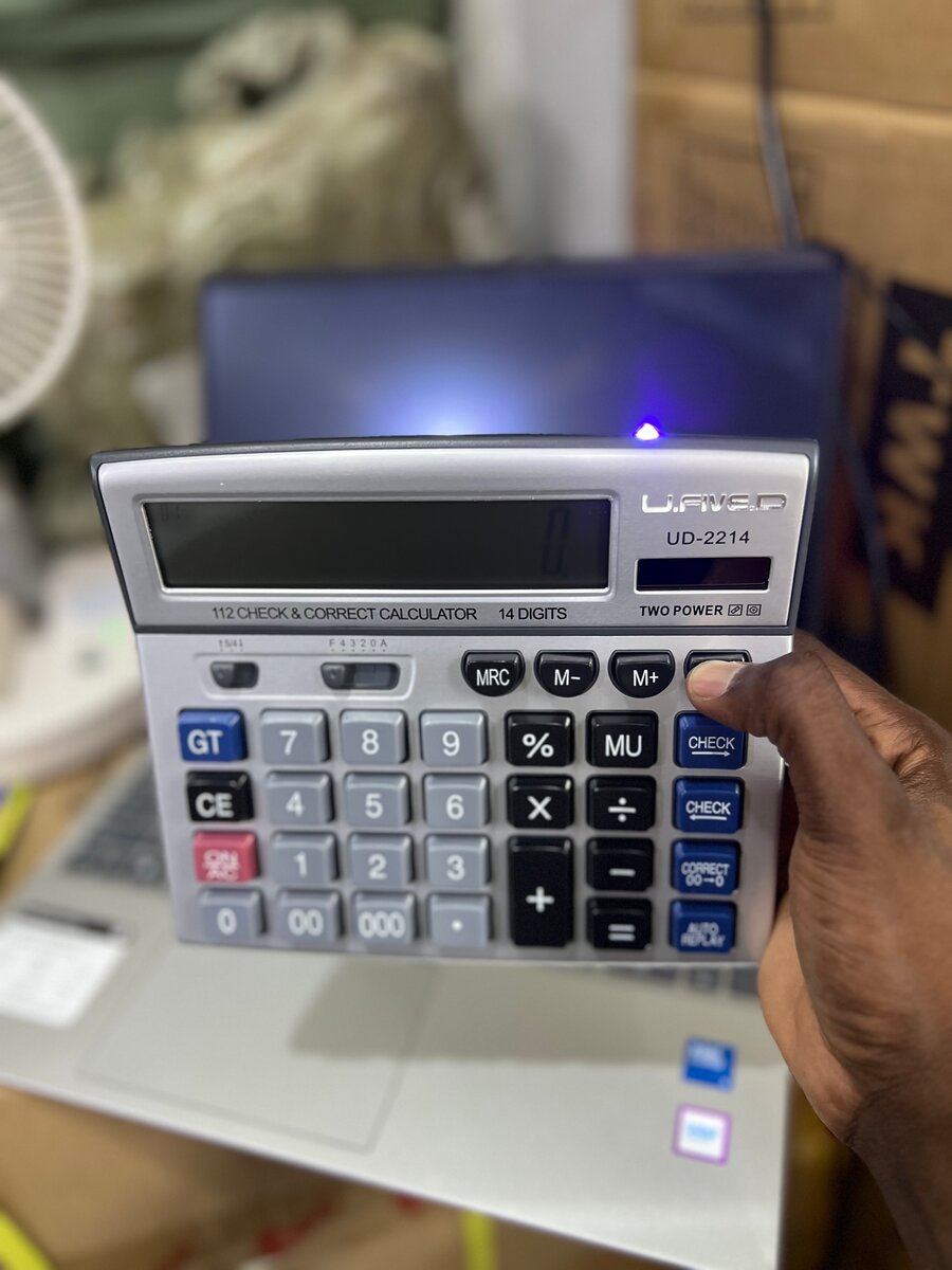 Calculatrice 14 chiffres U.Five.D