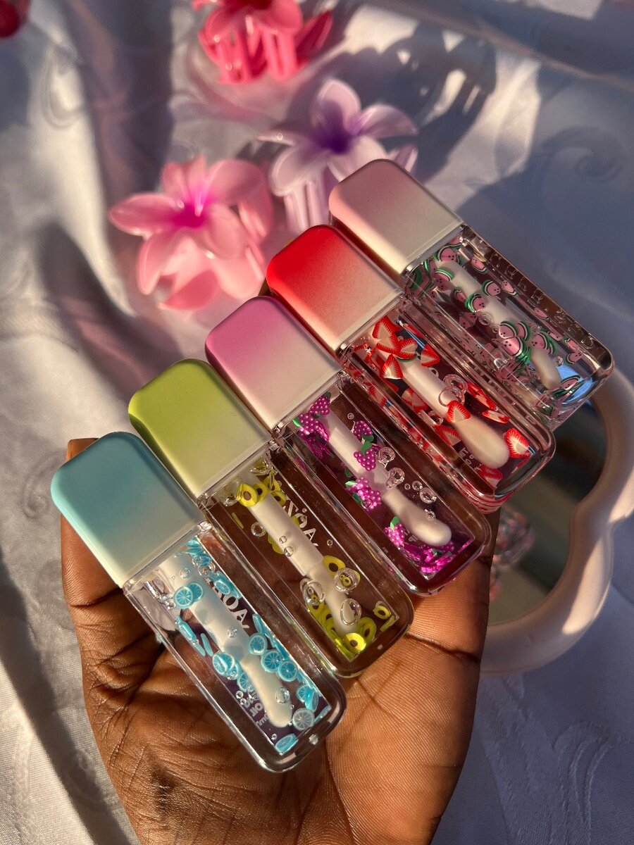 Lot de Brillants à Lèvres Colorés