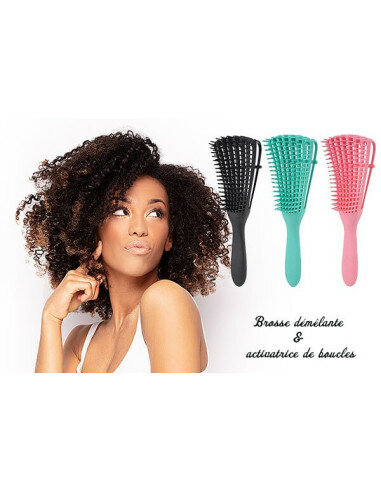 Brosse démêlante boucles