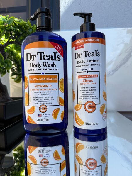 Dr Teals, Medix, Anua, centella, Cosmo, adidas, Vaseline etc