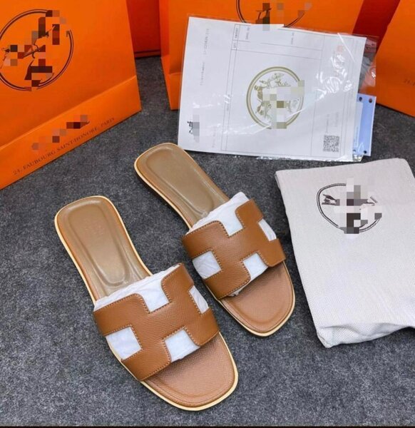 Hermes slippers