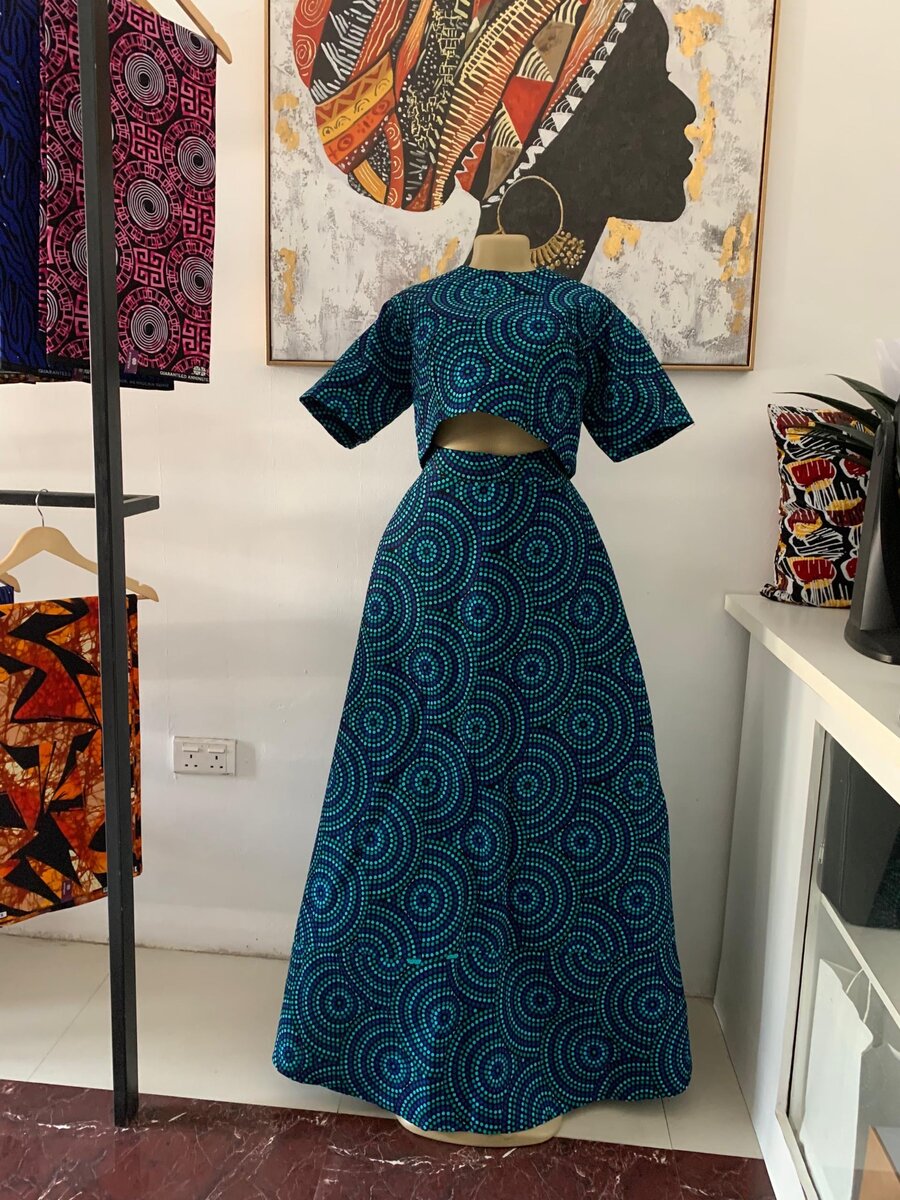 Chitenge 2 piece suits