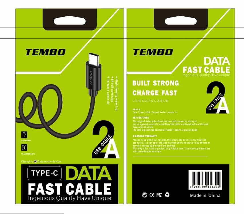 Type c fast phone charging cables