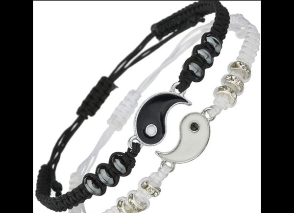 Yin-yang Couple/bond Bracelets