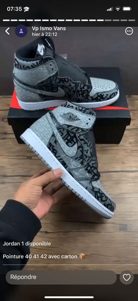 Chaussures Air Jordan 1 Homme