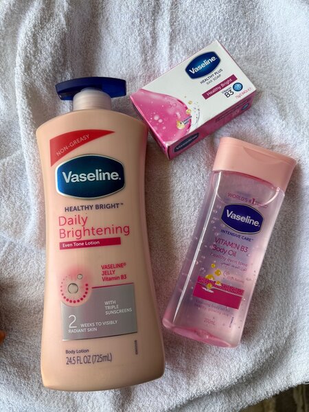 Gamme vaseline teint clair